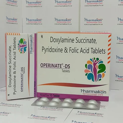 Doxycycline Succinate, Pyridoxine And Folic Acid Tablets