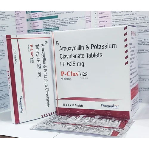 625mg Amoxycillin And Potassium Clavulanate Tablets IP