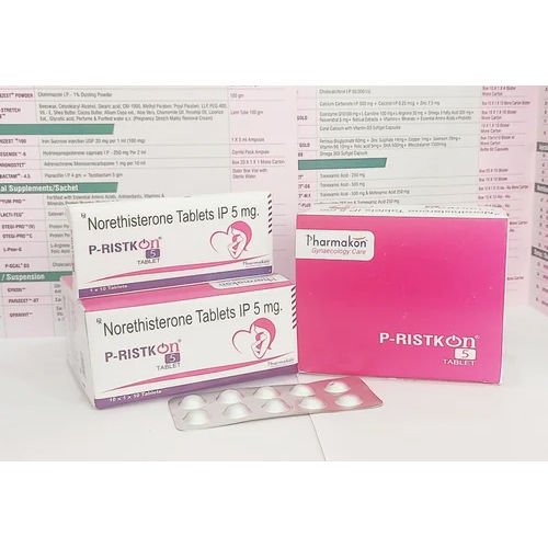 5Mg Norethisterone Tablets Ip - Drug Type: General Medicines