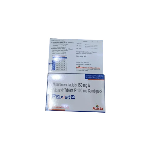 Nirmatrelvir Tablets 150mg And Ritonavir Tablets 100mg Combipack