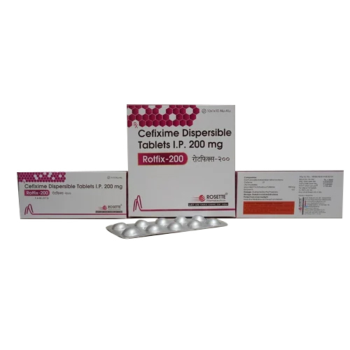 200mg Cefixime Dispersible Tablet IP