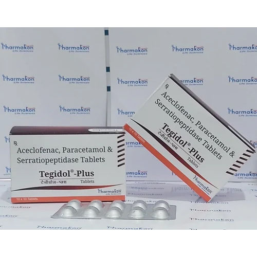 Aceclofenac Paracetamol And Serratiopeptidase Tablets - Drug Type: General Medicines