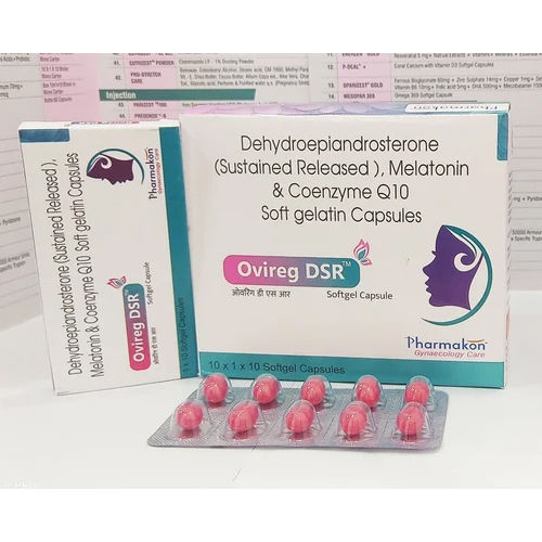 Dehydroepiandrosterone (Sr) Melatonin And Coenzyme Q10 Soft Geltain Capsules - Dosage Form: Solid