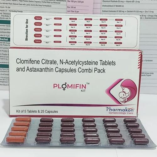 N-Acetylcysteine Tablets And Astaxanthin Capsules Combi Pack