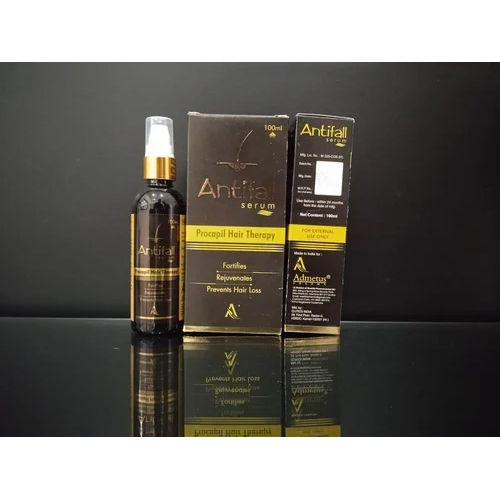 Antifall Hair Serum - Color: Black