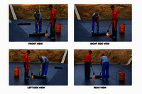 Membrane Waterproofing Services - Polymer, 1-3 Mm Thickness, Custom Length | Heat Welded Application, 10-year Warranty For Roof And Foundation