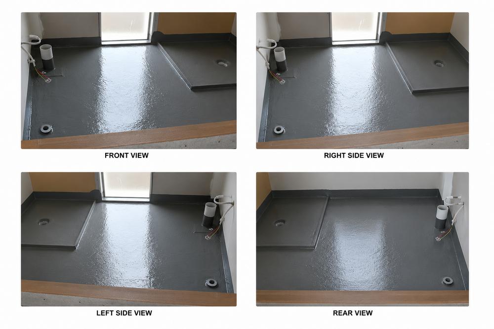 WATERPROOFING SERVICES - Polyurethane Surface Coating, 2-5mm Thickness | Gray Color, 100 sq ft/gallon Coverage, 24-Hour Drying Time, 10-Year Warranty for Interior/Exterior Use