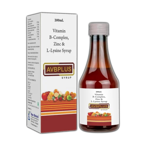 Vitamin B Complex Zinc And L-Lysine Syrup