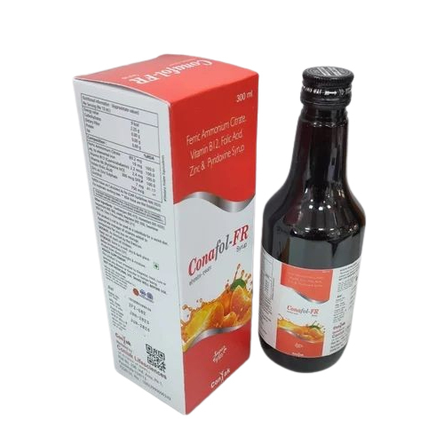 Ferric Ammonium Citrate, Vitamin B12, Folic Acid, Zinc And Pyridoxine Syrup