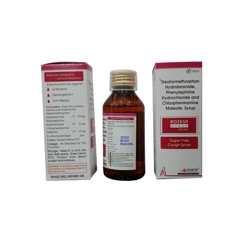 Hydrobromide, Phenylephrine Hcl And Chlopheniramine Syrup