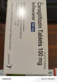 Invokana 100 Mg - Ingredients: Canagliflozin