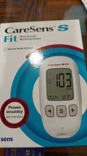 Caresens S Fit Glucometetr With 60 Strips