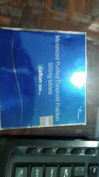 Daflon 500 Mg Tablets - Ingredients: Diosmin 450mg Hesperidin 50mg