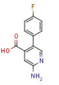 2-amino-5-(4-fluorophenyl)isonicotinic Acid   97% - Cas No: 1214370-50-9