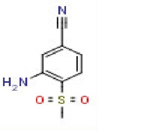 3-Amino-4- methanesulfonylbenzonitrile