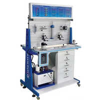 Plc Based Hydraulic Trainer Kit - Color: Blue And White