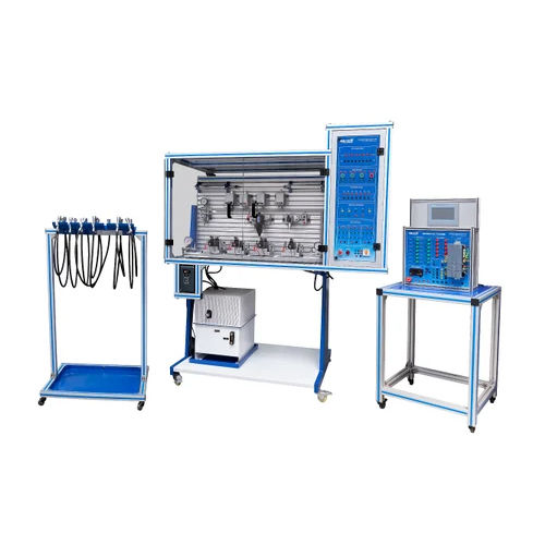 Industrial Hydraulic Trainer Kit - Color: Blue And White