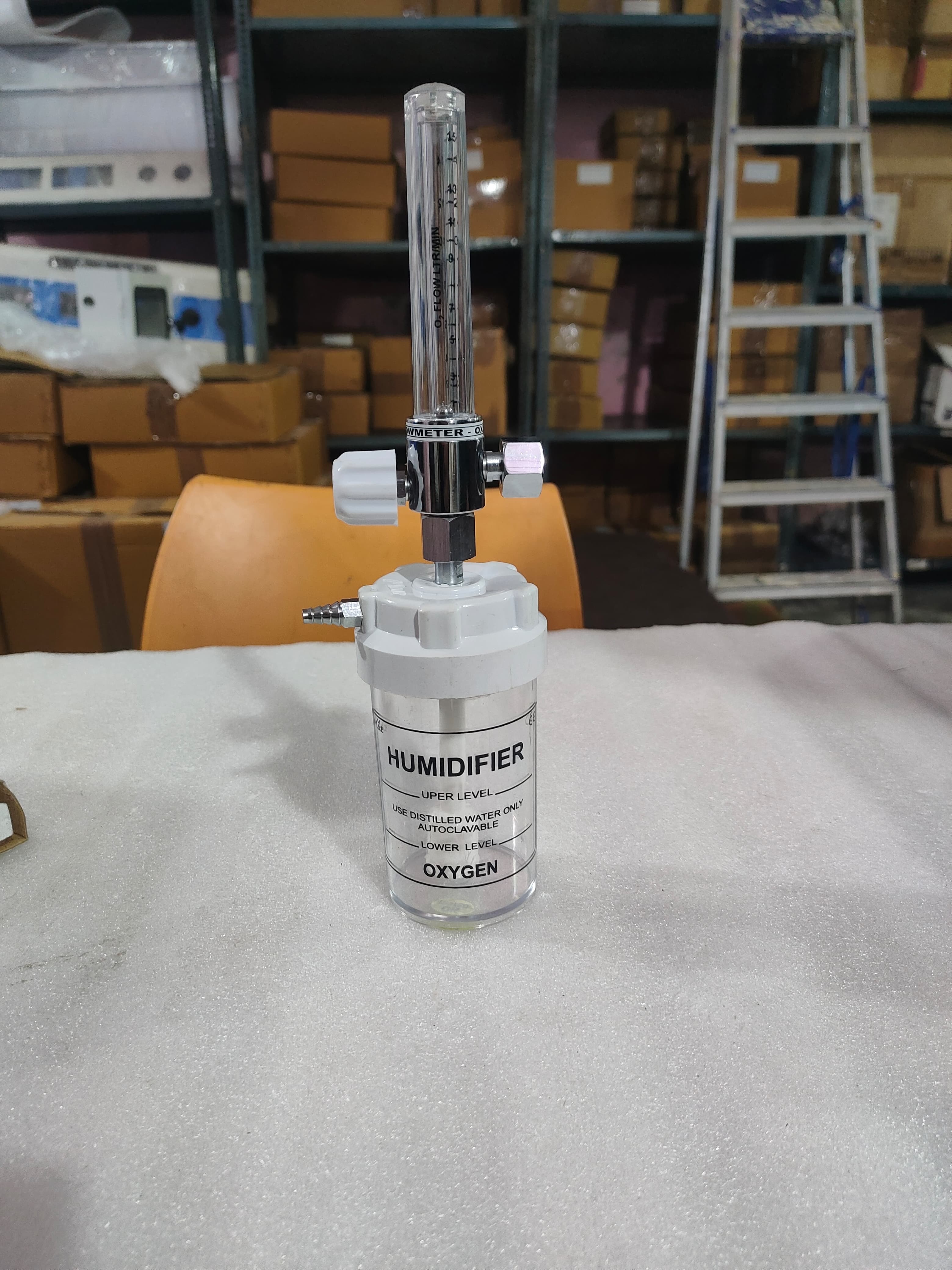 Bpc Flow Meter With Humidifier Bottle - Application: Showing Pressure