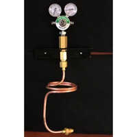 Oxygen Copper Pig Tail Pipe - 26.36 Inch Copper, Waterproof & Portable | Semi-automatic, Wall-mounted, Medical Pipe With Warranty