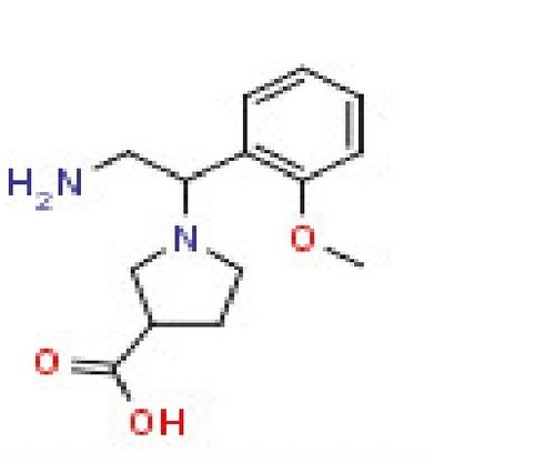 1-[2-Amino-1-(2-methoxy-phenyl)-ethyl]-pyrrolidine-3-carboxylic acid