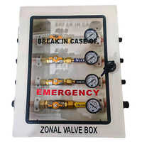 4 Gas Zonal Valve Box - Color: Optional But Our Standard Is Glossy White