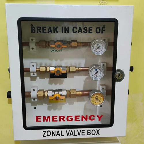 3 Gases Zonal Valve Box