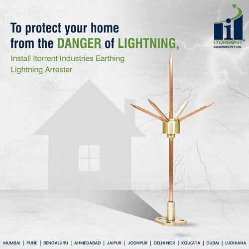 Pure Conventional Copper Lighting Arrester