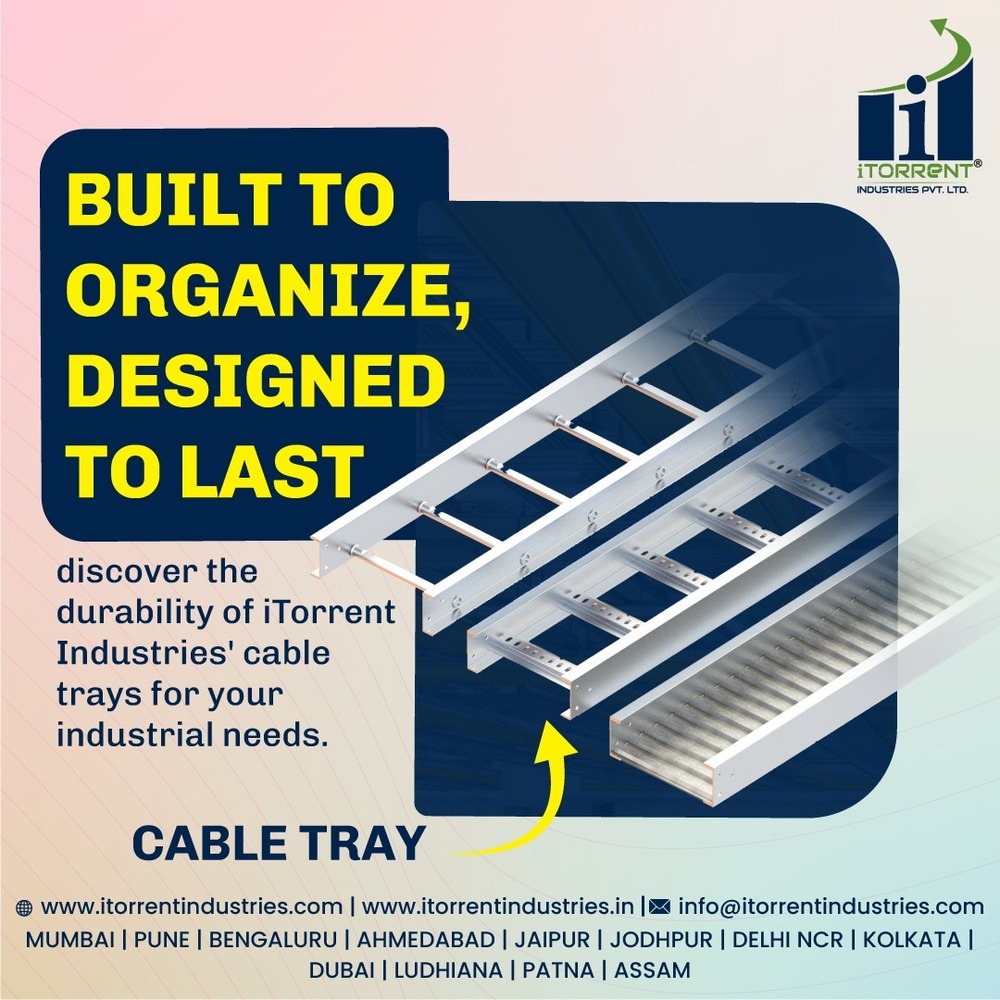 Gi Perforated Cable Tray - Color: Any Color