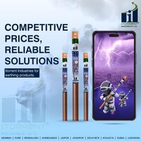 Copper Bonded Chemical Earthing Electrode - Purity: High