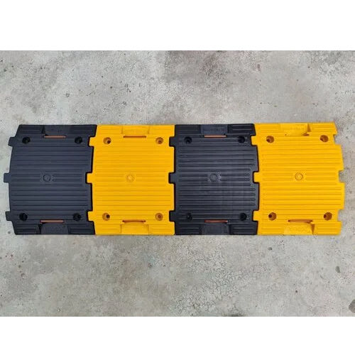 Plastic Speed Breaker  50Mm - Color: Yellow-Black