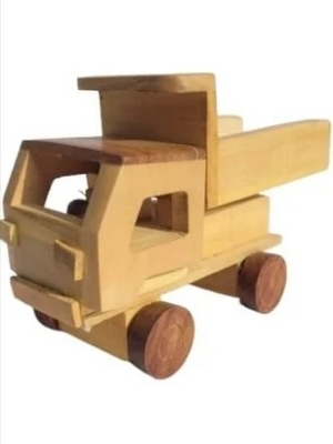 Wooden Truck Dumper Toy Baby showpeice Home Decor Functional Gift