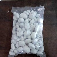 High tumble supper white Natural Pebble Stones for Garden Decoration and Landscaping