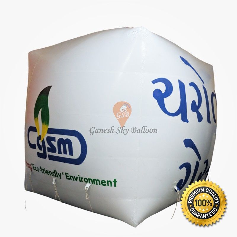 Square Shape Sky Advertising Balloons