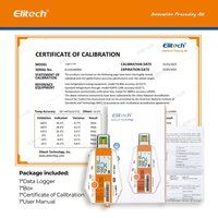 Elitech LogEt 1 TH Single Use Temperature and Humidity Data Logger