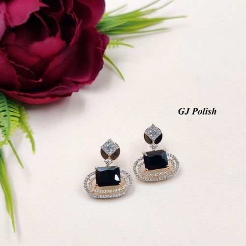 Stylish Party Wear American Diamond Earring