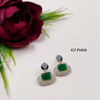 Stylish Party Wear American Diamond Earring