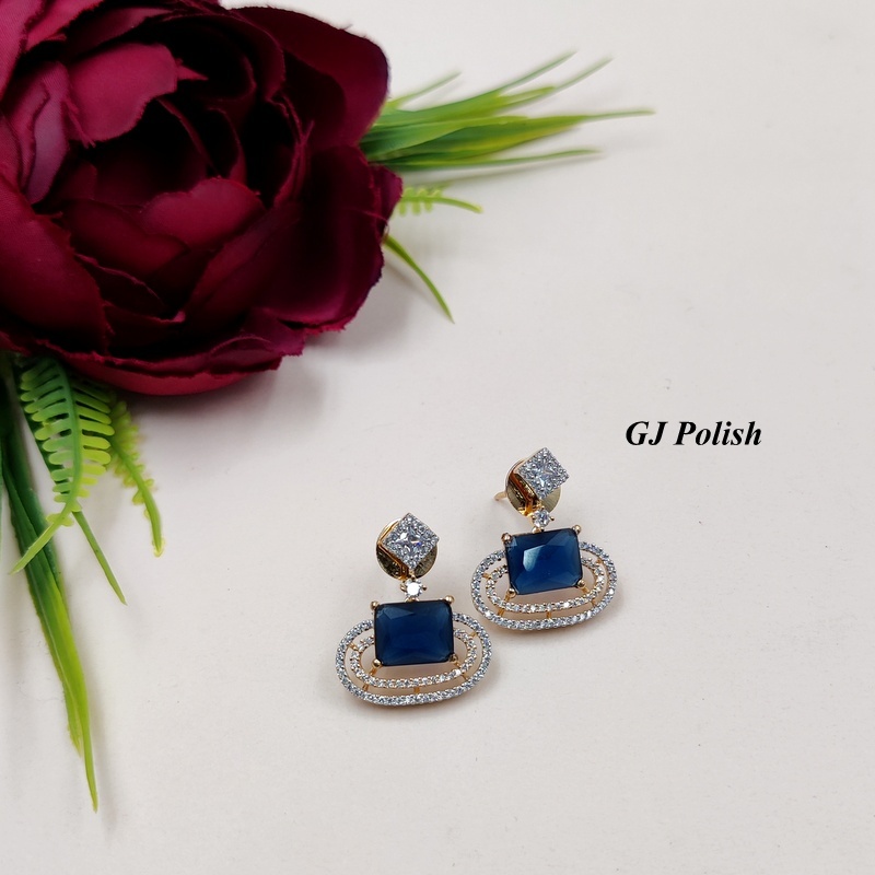 Stylish Party Wear American Diamond Earring