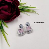 Stylish Party Wear American Diamond Earring