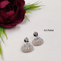 Stylish Party Wear American Diamond Earring