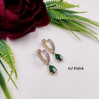 Glam Shiny American Diamond Earring