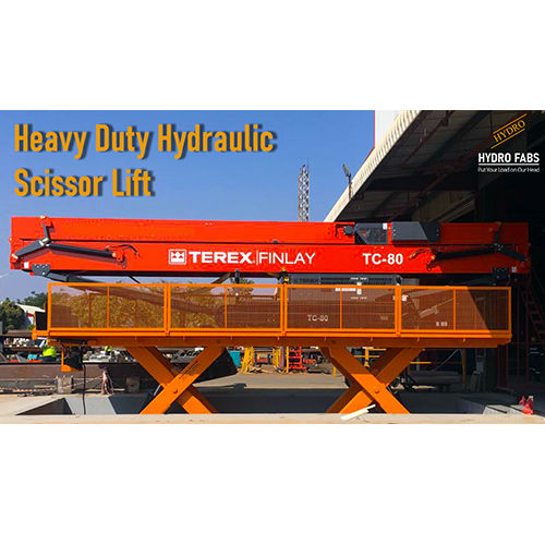 TC-80 25000kg Heavy Duty Hydraulic Scissor Lift