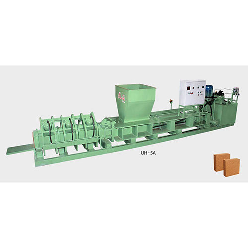 Uh-5A 5Kg Coir Pith Block Making Machine - Color: Green