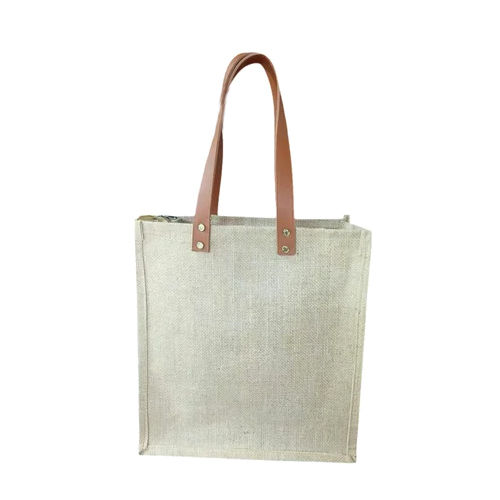 Promotional Jute Bag - Color: White