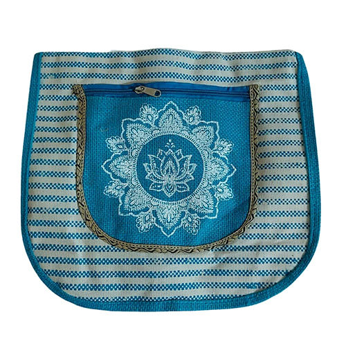 2 KG Printed Jute Shopping Bag