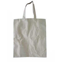 Cotton Shoulder Tote Bag - Cotton, 13 X 16 Inches, White | Durable, Customizable, Eco-Friendly Design with Sturdy Handles