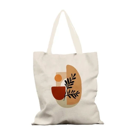 Cotton Tote Bag - Color: White