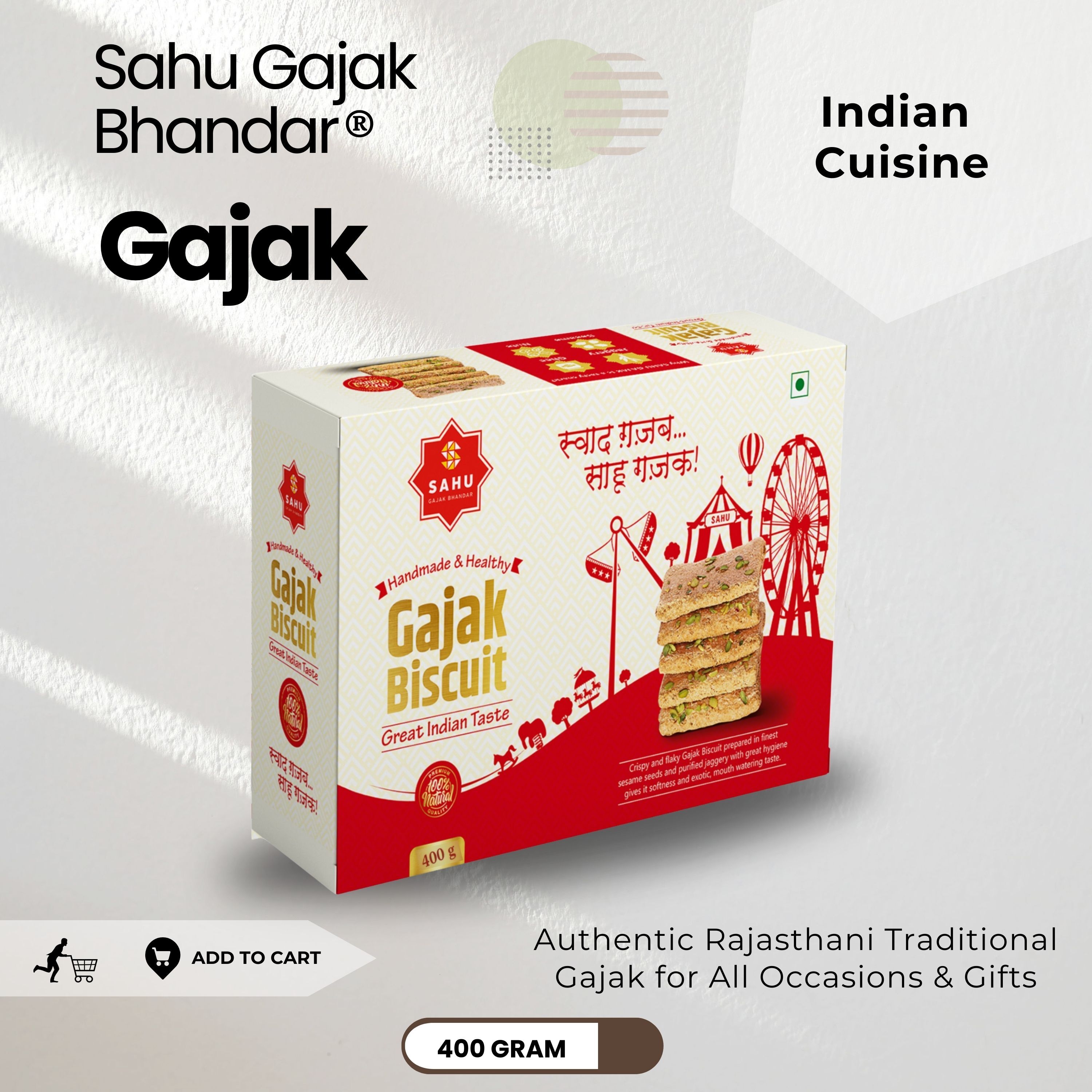 Sahu Khasta Gajjak Premium Quality