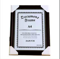 Luxury A3 A4 A5 A6 Certificate Frame Gold & Black Document Picture Frame