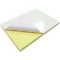 Chromo Gumming Sheet - Wood Pulp A4 Size, Glossy White Surface Finish | Perfect For Digital Printing Of Flyers, Brochures, And Photographs