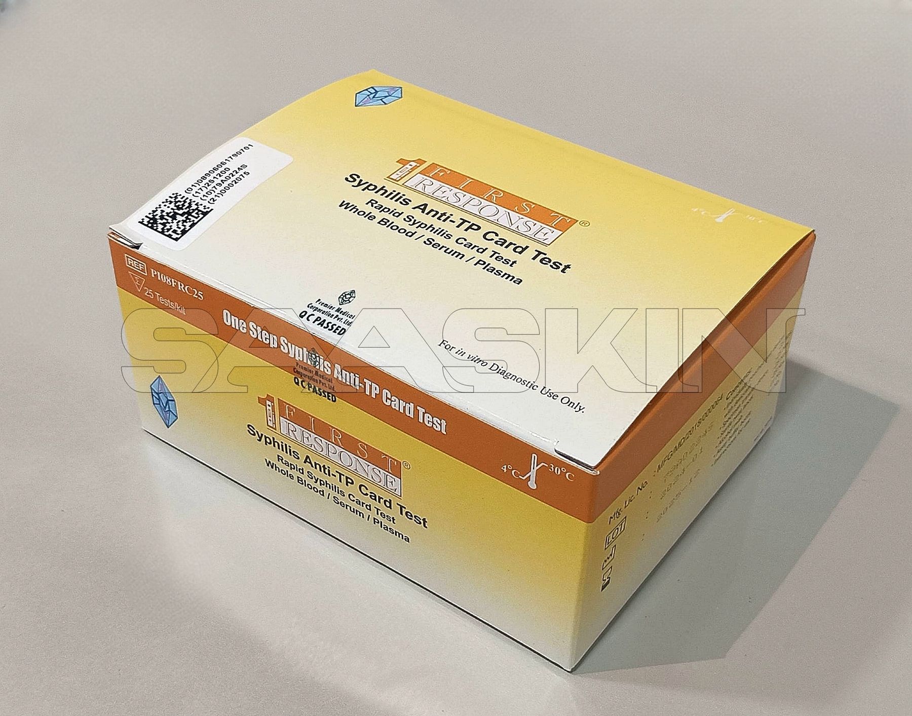 Premier Medical First Response Syphilis Anti TP Card Test